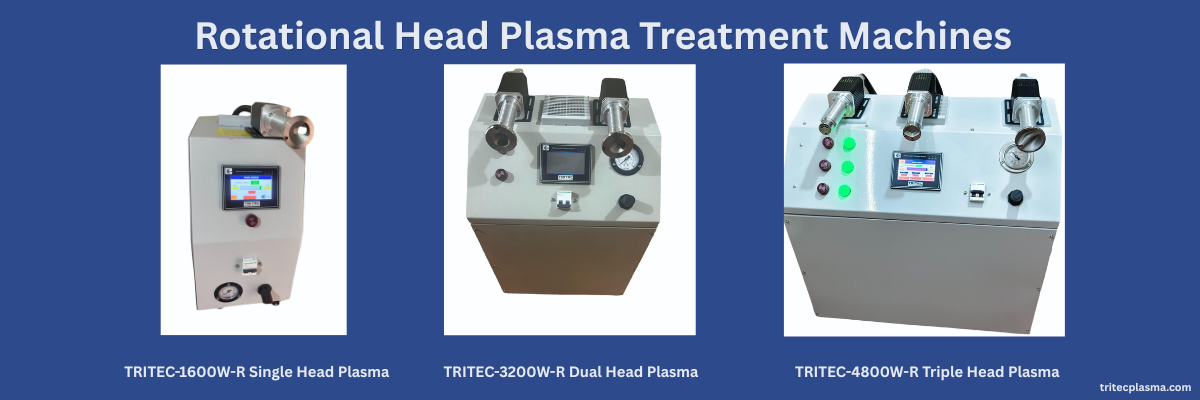 Rotational head plasma machines